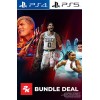 NBA 2K25 &amp; WWE 2K24 &amp; TopSpin 2K25 Bundle PS4/PS5